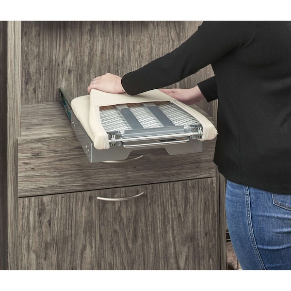 Rev-A-Shelf Rev-A-Shelf Elite Rotating Ironing Board for Custom LaundryCloset Systems - CROIBSL-14-SM-1