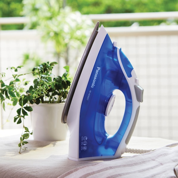 Panasonic 1,500-Watt Steam-Circulating Iron with Curved Nonstick Titanium-Coated Soleplate - NI-M300TA