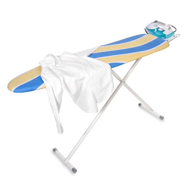 Honey-Can-Do Honey-Can-Do 36 in. H X 54 in. W X 13 in. L Ironing Board with Iron Rest Pad Included - BRD-09306