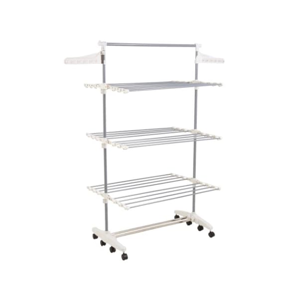 Hastings Home 3-tier Hastings Home Laundry Drying Rack Clothing Shelves, Home Storage and Organization Accessories - 771601AUS