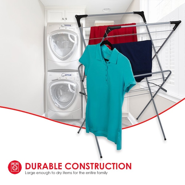 Hds Trading 2Tier Steel Clothes Dryer - ZOR95902