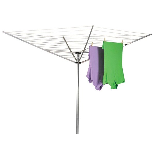 Sunline Household Essentials 72 in. H X 73 in. W X 73 in. D Aluminum Clothes Drying Rack - 1600