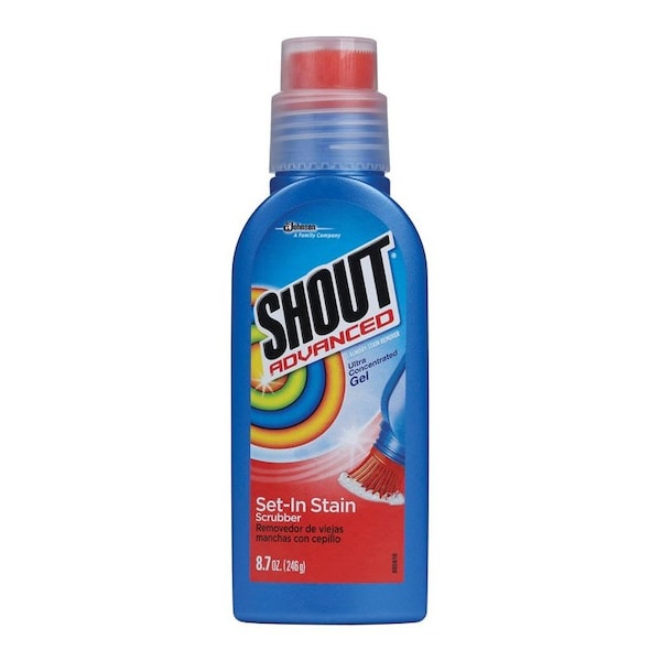 Scrubbing Bubbles Shout Advanced No Scent Set-In Stain Remover 8.7 oz Liquid - 72926
