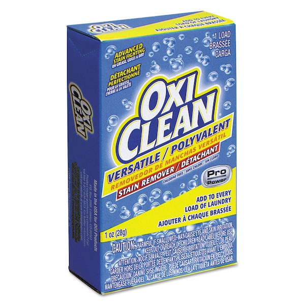 Oxiclean Versatile Stain Remover Vend-Box, 1-Load, 1oz Box, PK156 - VEN 5165500