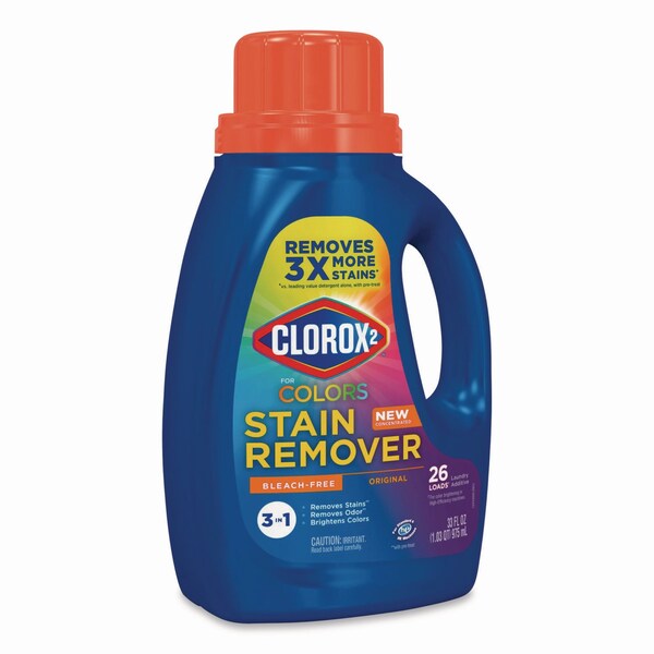 Clorox Stain Remover and Color Booster, Regular, 33 oz Bottle, PK6, 6PK - 30037