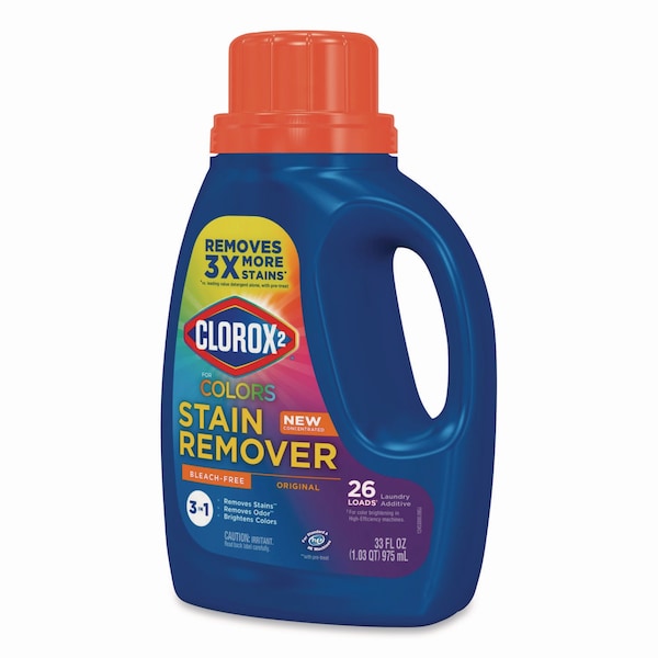Clorox Stain Remover and Color Booster, Regular, 33 oz Bottle, PK6, 6PK - 30037