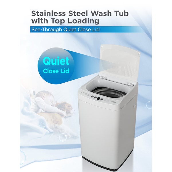 Commercial Care 0.9 Cu. Ft. Portable Washer - CC09PWM