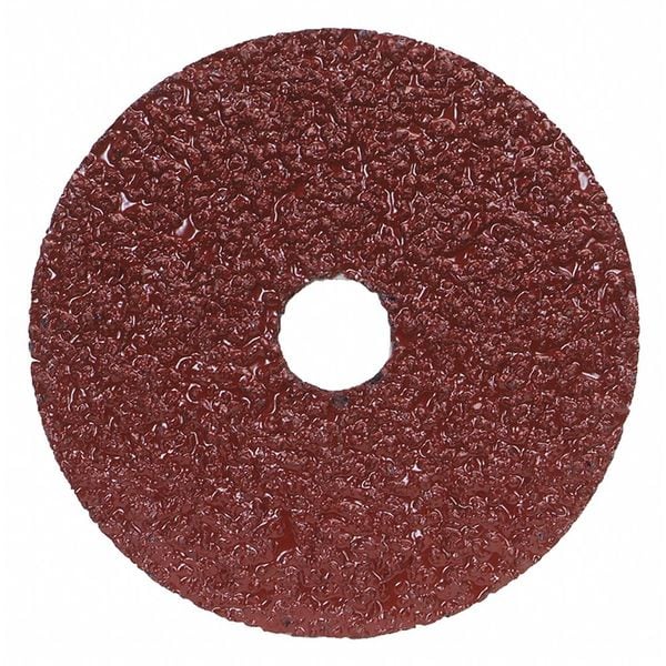 Disco de Fibra Abrasiva Norton, 7" de diámetro, Montura de Orificio de 7/8", Café - 66623357289