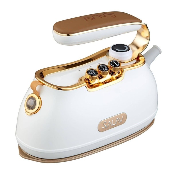 Salav Retro Edition Duopress Steamer - Iron Pearl - IS-900 PEARL