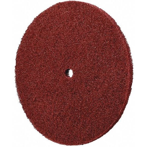 Disco de Fibra Scotch-Brite, 8" de diámetro, Orificio de montaje de 1/2" - 7010328916