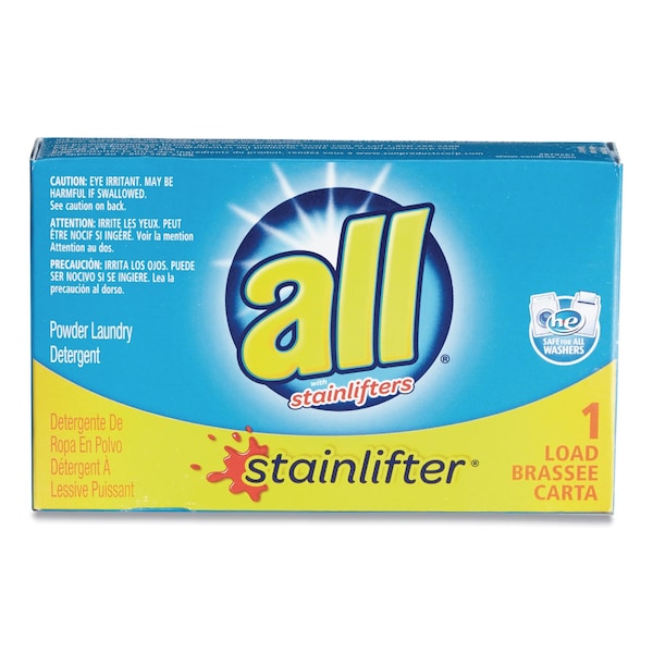 All Laundry Detergent, 1.8 oz Vend-Box, Powder, Unscented, 100 PK - VEN 2979267