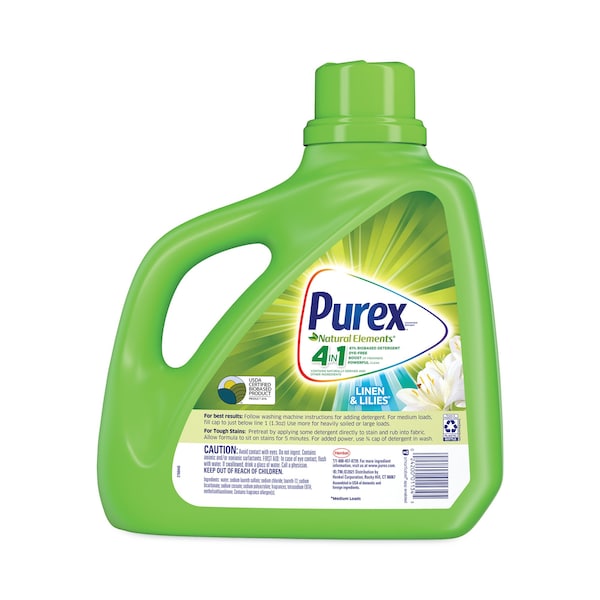 Essendant Laundry Detergent, 150 oz Bottle, Liquid, Linen & Lilies - 01134EA