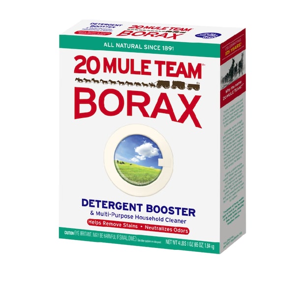 20 Mule Team 20 Mule Team Borax N/A No Scent Detergent Booster and Household Cleaner Powder 4 lb 1 pk - 00201