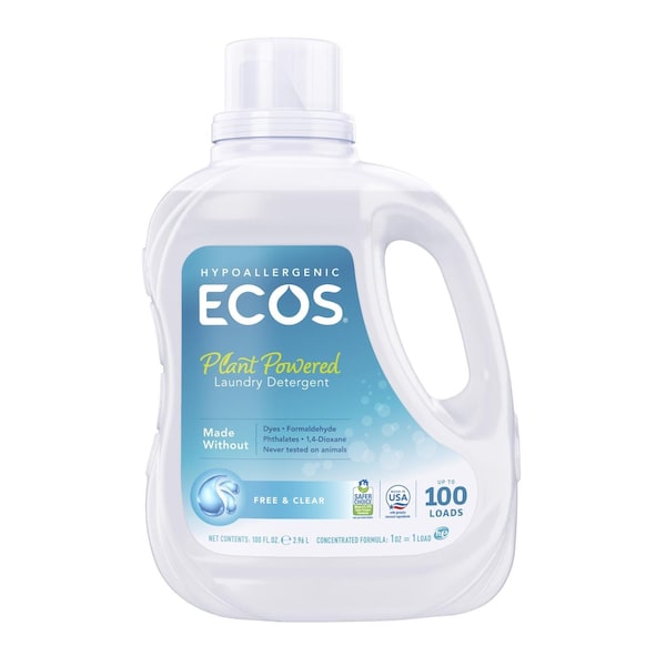 Ecos ECOS PRO Free & Clear Scent Laundry Detergent Liquid 100 oz 1 pk - 9889/04