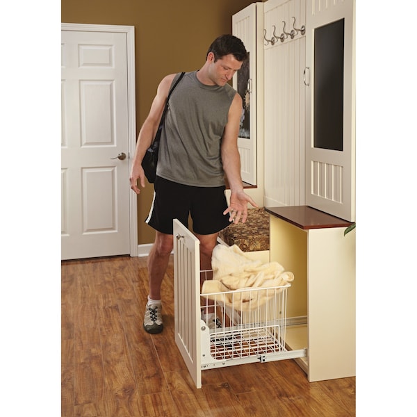 Rev-A-Shelf Rev-A-Shelf Steel Wire Pull Out Hamper for VanityCloset Applications - HRV-1520 S