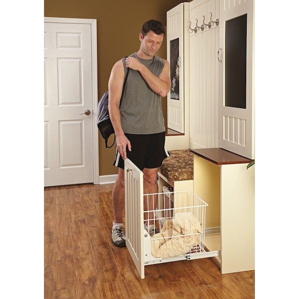 Rev-A-Shelf Rev-A-Shelf Steel Wire Pull Out Hamper for VanityCloset Applications - HRV-1520 S