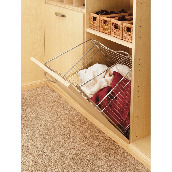 Rev-A-Shelf Rev-A-Shelf Steel Tilt Out Hamper for Custom Closet Systems - CTOHB-211319-CR-52
