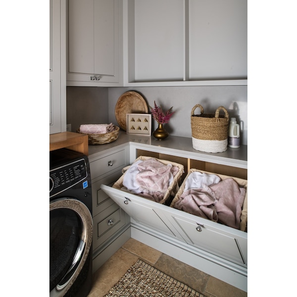 Rev-A-Shelf Rev-A-Shelf Steel Tilt Out Hamper for Custom Closet Systems - CTOHB-211319-CR-52