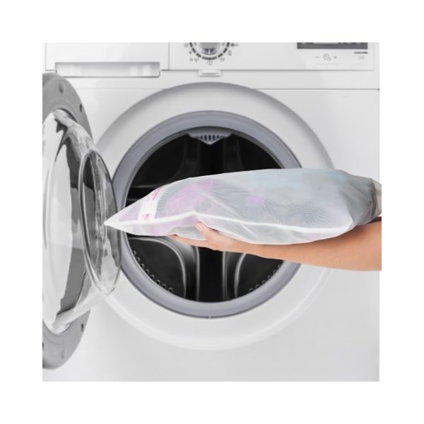 Hastings Home Set of 4 Mesh Laundry Bags, Clothes Organizer Washer with Zipper, Travel/Laundry (2 Medium 2 Large) - 107862ZDG