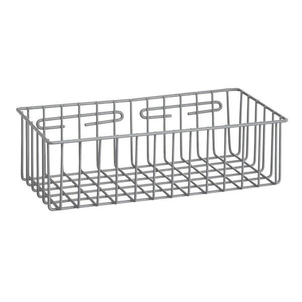 R&B Wire Products Wall Mountable Storage Basket, 15 in  Wide - 2255