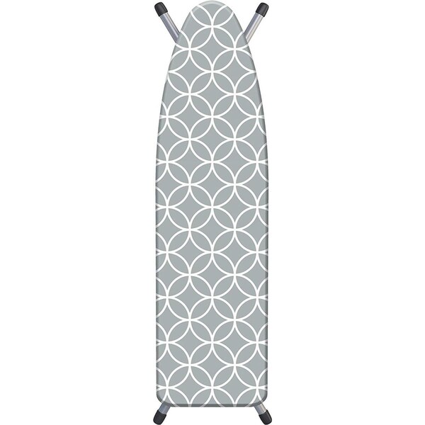 Westex Westex IB0305 15 x 54 in. Laundry Solutions by Circles Deluxe Triple Layer Extra-Thick Ironing Board Cover & Pad; Grey - IB0305