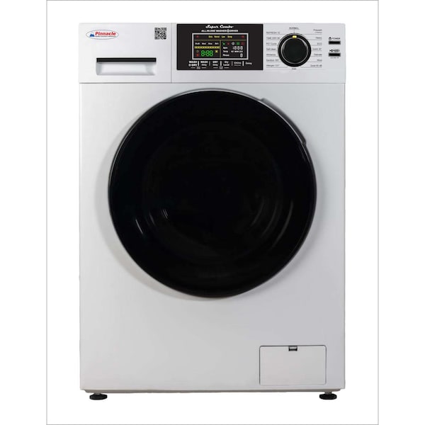 Pinnacle 22-4800 V W All-in-One Vented Combo Washer Dryer with Pet Cycle - 1.62 cu.ft./15 lbs., White - 23-4800 V W