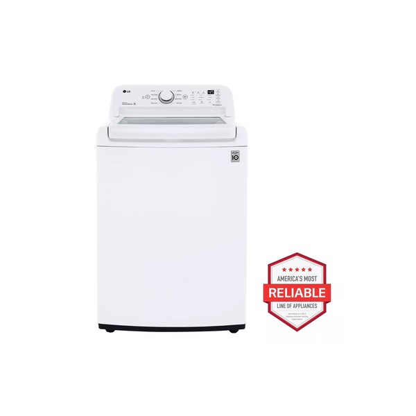 Almo Ultra Large Capacity 4.5-Cu. Ft. Top Load Washer with TurboDrum and 6Motion Technology - WT7000CW