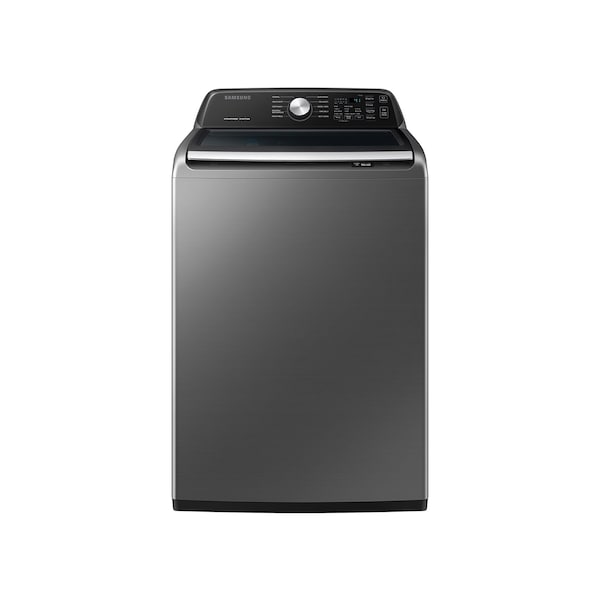 Almo 4.4 cu. ft. Top Load Washing Machine with ActiveWave Agitator and Active WaterJet in Platinum - WA44A3405AP