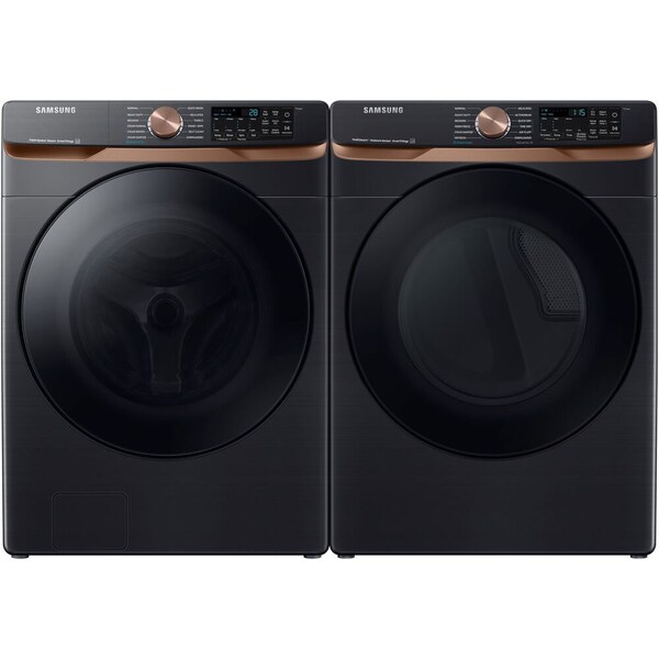 Almo Samsung Smart Front Load Washer and Gas Dryer Bundle - WF50BG8300AVUS-G-KIT