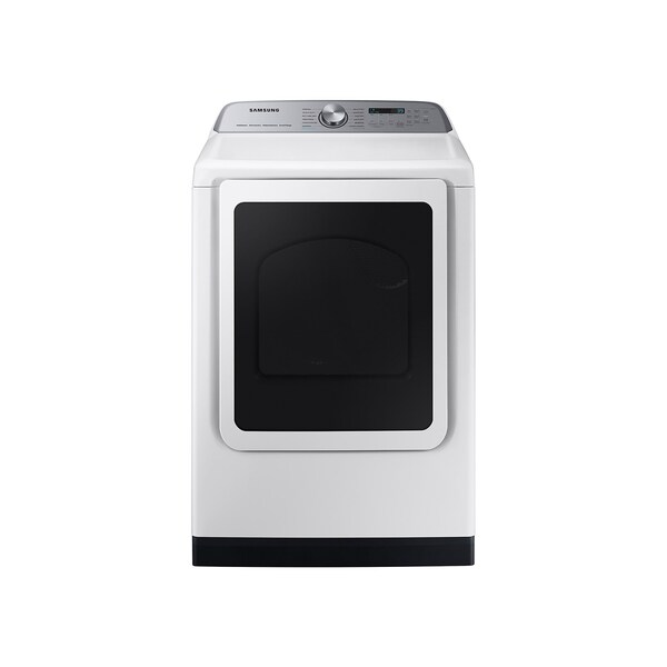 Almo 7.4cu. ft. Smart Electric Dryer, Pet Care Dry, Steam Sanitize+, and Wi-Fi Connectivity in White - DVE54CG7150WA3