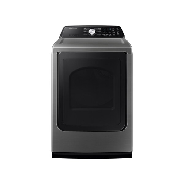 Almo 7.4 cu. ft. Large Capacity Electric Dryer with Sensor Dry and Smart Care in Platinum - DVE45T3400P