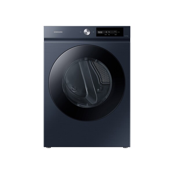 Almo Bespoke 7.5 cu. ft. Brushed Navy Large Capacity Electric Steam Sanitize+ Dryer - DVE46BB6700DA3