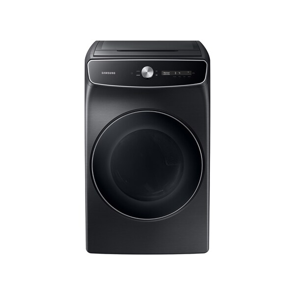 Almo Smart Dial FlexDry Gas Dryer with Super Speed Dry and AI Technology, 7.5 cu. ft., in Brushed Black - DVG60A9900V
