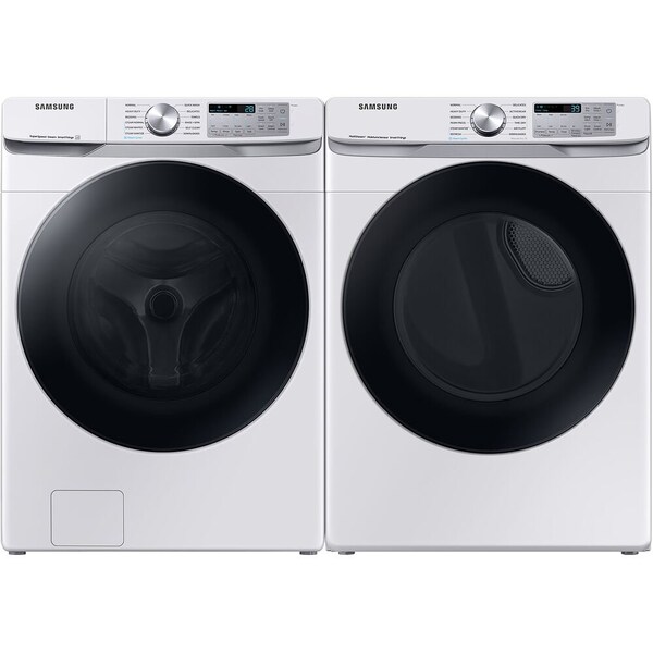 Almo Smart Front Load Washer and Gas Dryer Set - WF45B6300AW-G-KIT