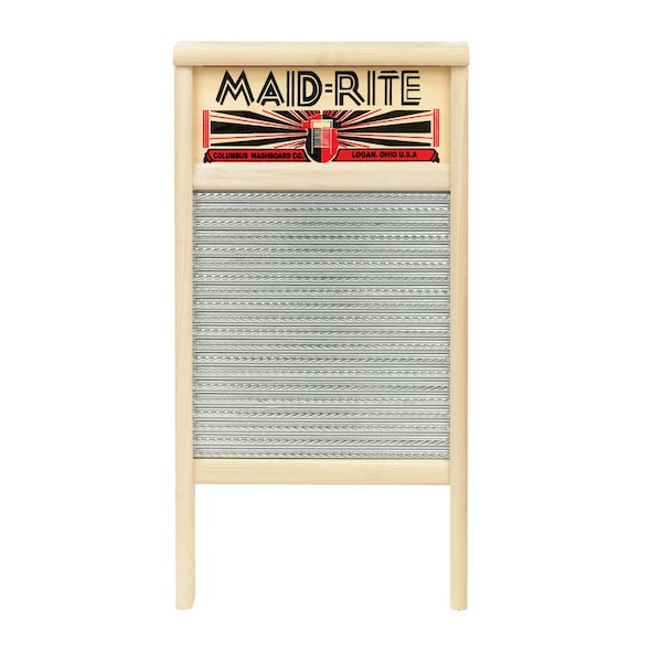 Maid-Rite Maid-Rite 12-7/16 in. W X 23.75 in. L Metal Scrub Surface Washboard - 2072