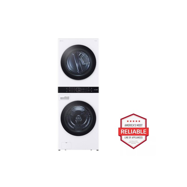 Almo LG WashTower Single Unit Front Load Washer and Electric Dryer Combo - WKEX200HWA