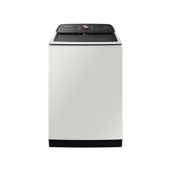 Almo Samsung WA55A7300AE/DVE55A7300E 5.5 Cu. Ft. Top Load Washer and 7.4 Cu. Ft. Electric Dryer Kit - WA55A7300E-E-KIT