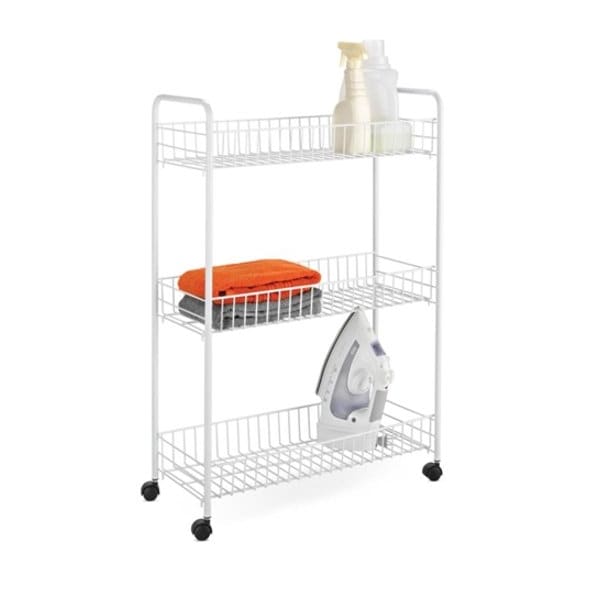 Honey-Can-Do Laundry Cart, 3 Tier - CRT-01149
