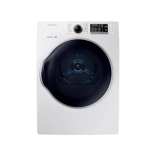 Almo 24-inch Compact Front Load Electric Dryer with 4.0 cu. ft. Capacity and Smart Sensor Dry - DV22K6800EW