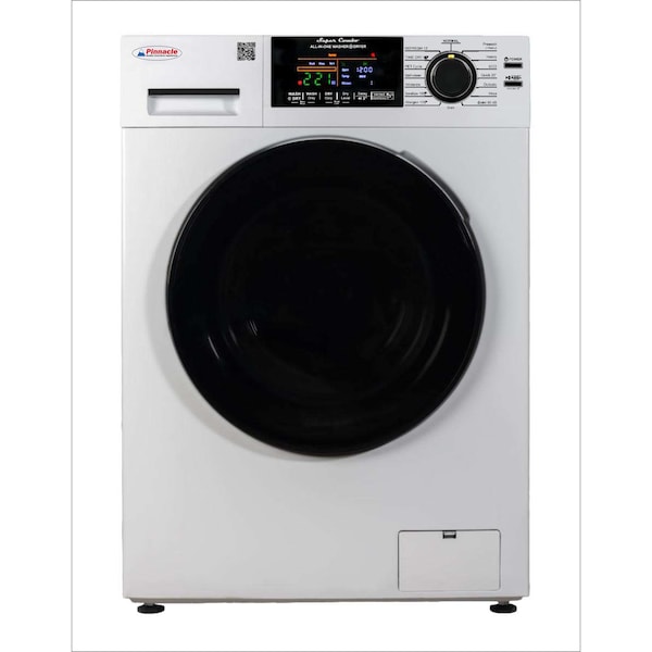 Pinnacle All-in-One Combo Washer Dryer with Pet Cycle - 1.62 cu.ft./15 lbs., White - 22-4600 L W