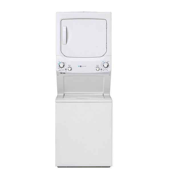 Almo 3.9 / 5.9 cu. ft. Unitized Spacemaker Gas Dryer and Washer Combo in White - GUD27GESNWW