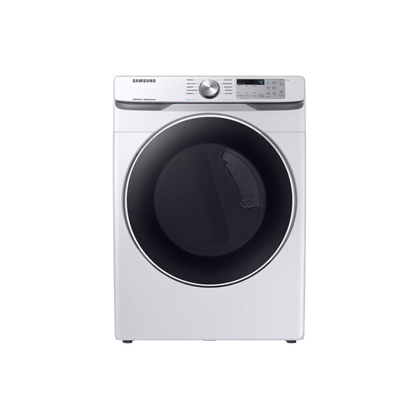 Almo 7.5 cu. ft. Steam Sanitize+ Electric Dryer with Sensor Dry and 10 Preset Cycles in White - DVE45T6200W
