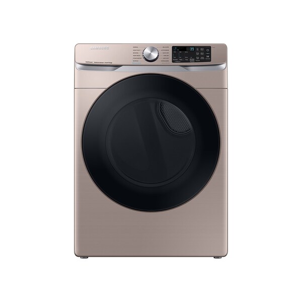 Almo 7.5 cu. ft. Smart Electric Dryer with Steam Sanitize+ and Wi-Fi Connectivity in Champagne - DVE45B6300C