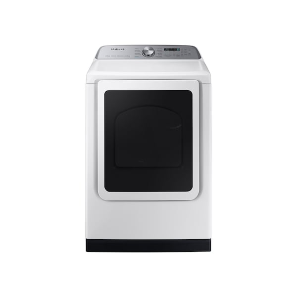 Almo 7.4 cu. ft. Wi-Fi Connected Steam Sanitize+ Sensor Dry Electric Dryer with Smart Care - White - DVE55CG7100WA3