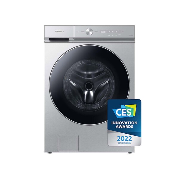 Almo Bespoke 5.3 cu. ft. Ultra Capacity Front Load AI OptiWash Auto Dispense Washing Machine - WF53BB8900ATUS