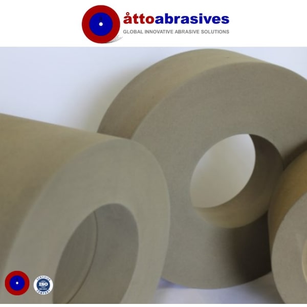 Rueda de alimentación reguladora de abrasivos Atto Tipo 1, 14" x 6" x 5" - 4W350-150-AR1