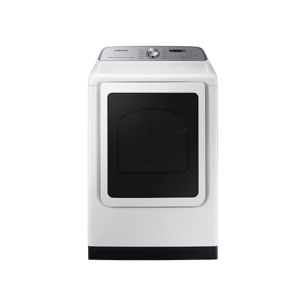 Almo 7.4 cu. ft. Smart Wi-Fi Connected Gas Dryer with Pet Care, Steam Sanitize+ and Sensor Dry in White - DVG54CG7150WA3