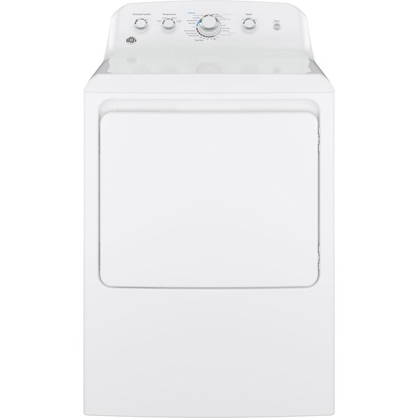 Almo 7.2 cu. ft. Front-Loading Long Venting Gas Dryer with 4 Drying Modes and End-of-Cycle Signal - GTD42GASJWW