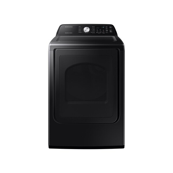 Almo 7.4 cu. ft. Large Capacity Gas Dryer with Sensor Dry and Smart Care in Brushed Black - DVG45T3400V
