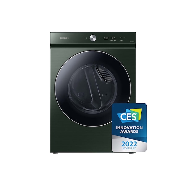 Almo Bespoke 7.6 cu. ft. Forest Green Ultra Capacity Gas Smart Dryer - DVG53BB8900GA3